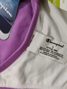 Champion reversible Purple Sports Bra