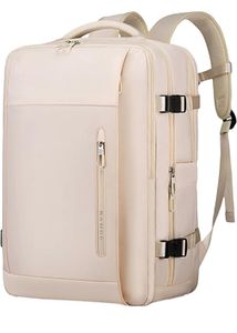 Stylish Cream Backpack for Travel & Work