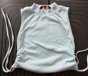 Ruched Crop Top