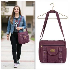Stylish Purple Crossbody Bag
