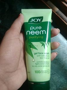 Joy Pure Neem Purifying Face Wash