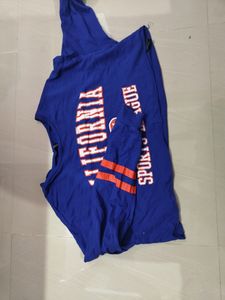 H&amp;M Navy Blue Corp T Shirt