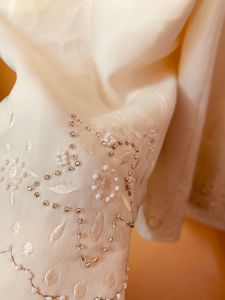 Dana Buchman Ivory Embellished Jacket
