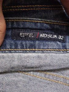 Blue Denim Jeans Eiffel 32 slim fit