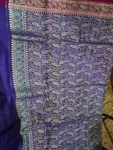 Real Banarasi Saaree With Heavy Work And Blouse Of