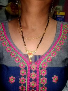 Mangalsutra Red ♥️ Stone