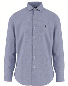 POLO RALPH LAUREN CHECK COTTON DRESS SHIRT