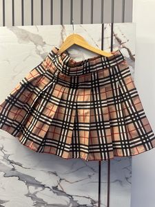 Designer Plaid Pleated Mini Skirt Waist-30 SALE✅