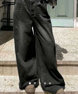 Trendy Wide Leg Denim Jeans✨