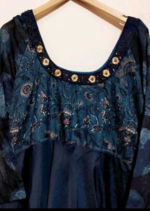 Navy Blue Dress For Girl Or Women 42 Bust