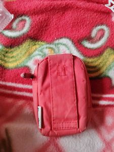 Pink Floral Crossbody Bag