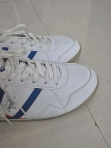 Red Tape White Sneakers (Onitsuka Dupes)