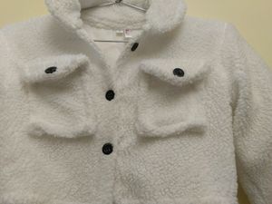 Emerous Full Sleeve Solid Woman Jacket