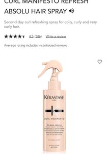 Kerastase Curl Manifesto Refresh Absolu Spray