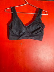Comfortable V-Neck Ruched Bra
