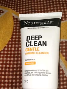 Neutrogena Deep Clean Gentle Foaming Cleanser