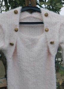 furry Pink Dress