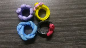 Four Hand Made Rings