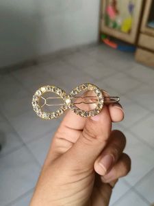Sparkling Infinity Hair Clip