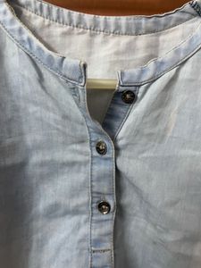 Light Wash Denim Shirt