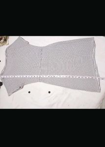 Striped Cutout Mini Dress