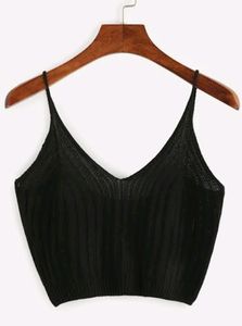 Urbanic Acrylic Woven Crop Top