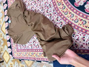 Brown Bodycon Mini Dress