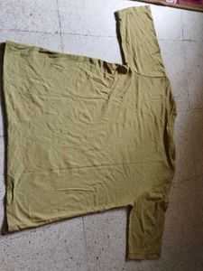 Olive Green Basic T-Shirt