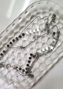 Combo Silver Layered Chain