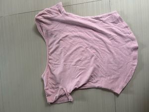 Cute Pink Cropped Top