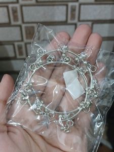 Hina Khan Inspired Silver Hoops