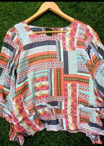Boho Patchwork Top very comfortable