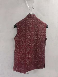 Men's Embroidered Nehru Jacket