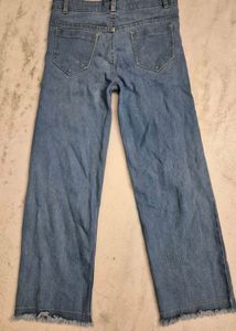 Light Wash Wide Leg Jeans
