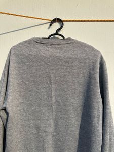 Classic Grey Crew Neck Sweatshirt