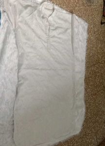 White Chikankari Kurta