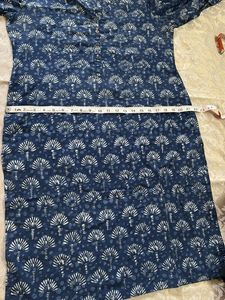 Blue Printed Kurta