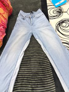 Forever 21 Light Wash Jeans