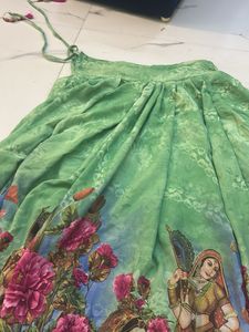 Vibrant Ethnic Skirt with Traditional Print