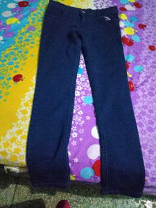 Classic Dark Wash Denim Jeans