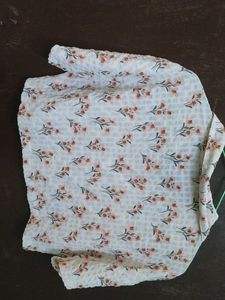Floral Print Crop Top