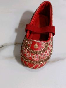 Sparkly Red Baby Shoes