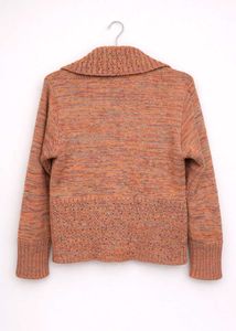 Cozy Knit Button-Up Jacket