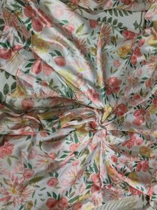 Beautiful Floral Print Ethnic Gown