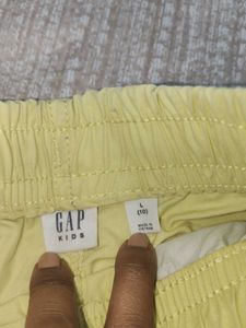 Yellow Pull-On Shorts