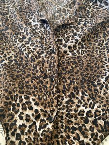 Stylish Leopard Print Tie-Front Shirt