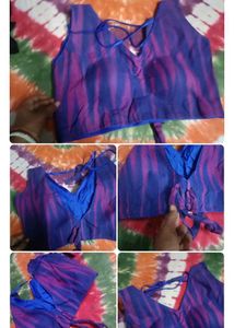 bord neck pad blouse