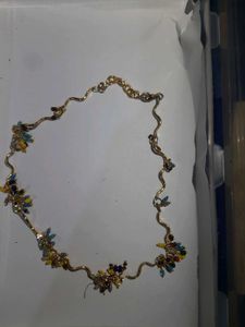 Sparkling Beaded Statement Necklace