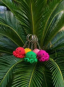 Crocheted Octopus Keychains🐙