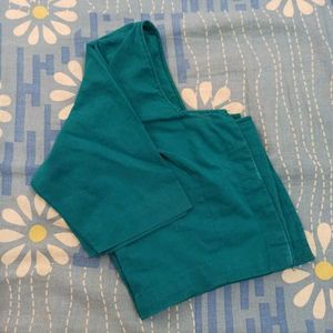 Teal Colored Blouse